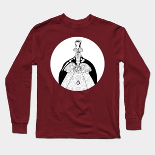 The Dead Queen Detectives - Queen Mary i Long Sleeve T-Shirt